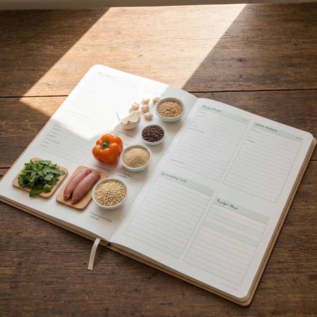Daily meal planning and routine